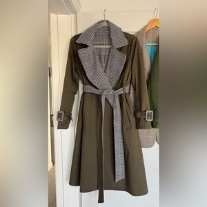 Double-sided trench coat